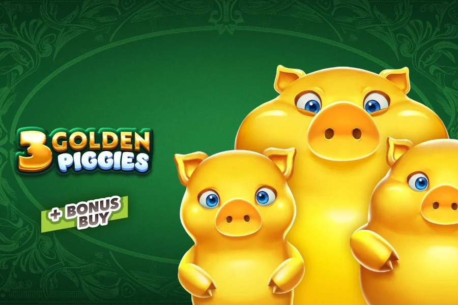 3 Golden Piggies